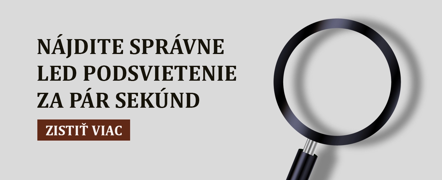 Nájdite správne LED podsvietenie za pár sekúnd