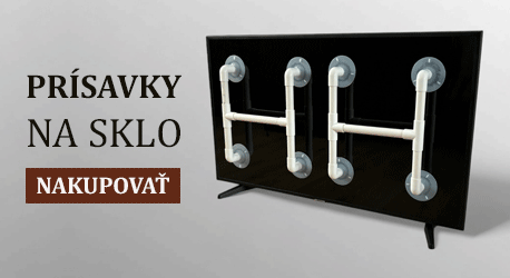 Prísavky na sklo a TV obrazovku