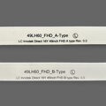 LED podsvietene LG 49LH604V, LG 49LH615V, LG 49LH630V, LG 49LH6047