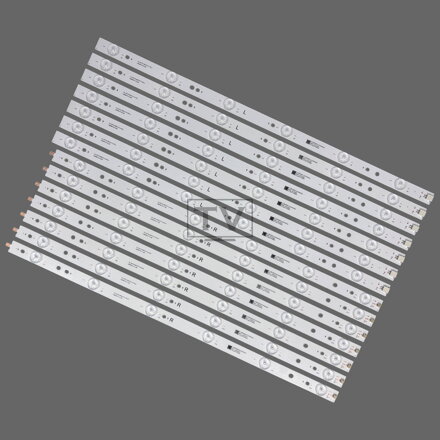 LED podsvietenie Philips GJ-2K16-490-D712-P5-L + R | 49PUH, 49PUS