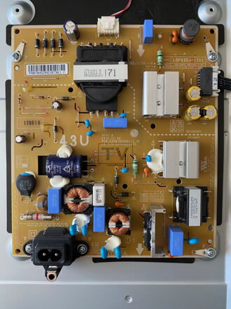 EAX67209001 (1.5) LG 43UJ635V použité náhradné diely