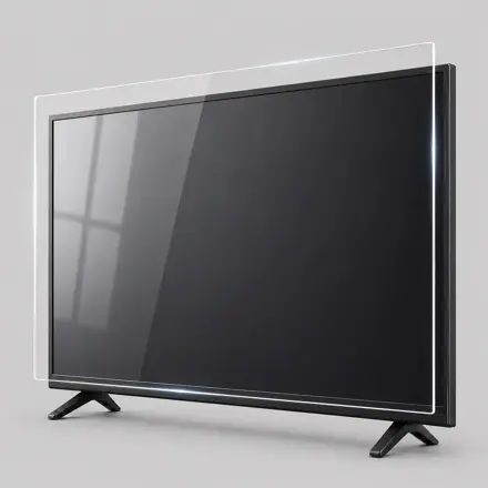 Ochranné plexisklo na TV 58” – mechanická ochrana LCD panelu / upevnenie pomocou držiaka