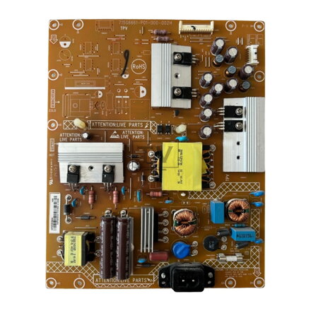 715G6661-P01-000-002H Philips 40PUS6809/12 použité náhradné diely