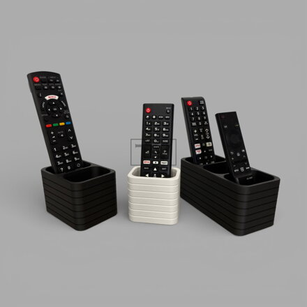 Elegantný stojan na diaľkový ovládač (na stôl alebo poličku)