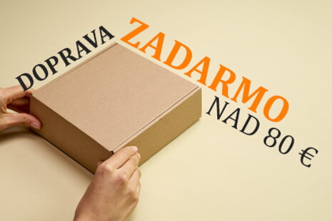 Doprava zadarmo pri nákupe nad 80 €