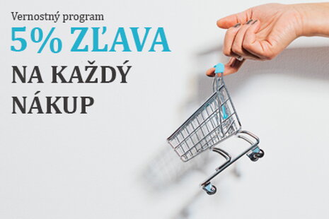 Vernostný program: 5% zľava na každý nákup